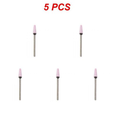 1/3/5 τμχ Τρυπάνι νυχιών τύπου κορούνδιου φρέζα Κεραμικές πέτρες Ηλεκτρικές λίμες Εξοπλισμός μηχανής μανικιούρ Εργαλεία νυχιών