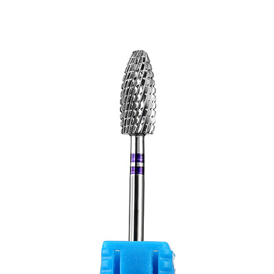 Φρέζα για μανικιούρ Καρβίδιο Rainbow Tungsten Nail Drill Bits Αξεσουάρ μηχανής Περιστροφικά ηλεκτρικά εργαλεία για λίμες νυχιών