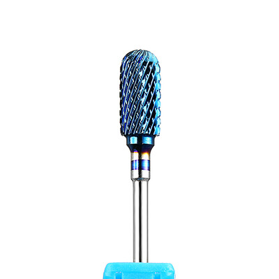Φρέζα για μανικιούρ Καρβίδιο Rainbow Tungsten Nail Drill Bits Αξεσουάρ μηχανής Περιστροφικά ηλεκτρικά εργαλεία για λίμες νυχιών