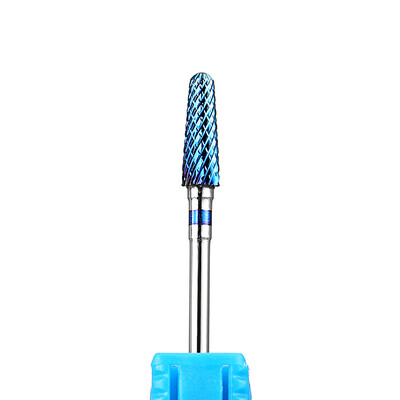Φρέζα για μανικιούρ Καρβίδιο Rainbow Tungsten Nail Drill Bits Αξεσουάρ μηχανής Περιστροφικά ηλεκτρικά εργαλεία για λίμες νυχιών