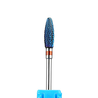 Φρέζα για μανικιούρ Καρβίδιο Rainbow Tungsten Nail Drill Bits Αξεσουάρ μηχανής Περιστροφικά ηλεκτρικά εργαλεία για λίμες νυχιών