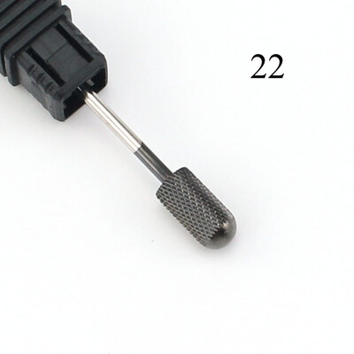 28 tipa volframa karbīda nagu urbjmašīnas frēze elektriskā manikīra mašīnai Rainbow Black Dead Skin File nagu mākslas rīks