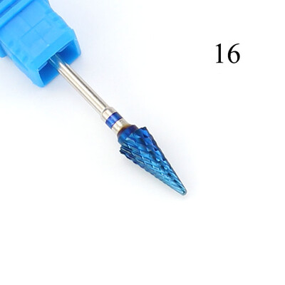 28 tipa volframa karbīda nagu urbjmašīnas frēze elektriskā manikīra mašīnai Rainbow Black Dead Skin File nagu mākslas rīks