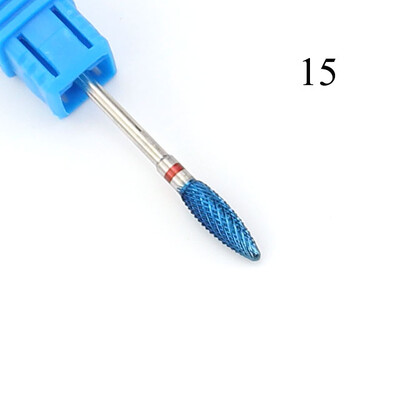 28 tipa volframa karbīda nagu urbjmašīnas frēze elektriskā manikīra mašīnai Rainbow Black Dead Skin File nagu mākslas rīks