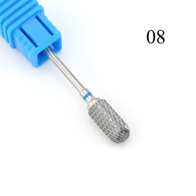 28 tipa volframa karbīda nagu urbjmašīnas frēze elektriskā manikīra mašīnai Rainbow Black Dead Skin File nagu mākslas rīks