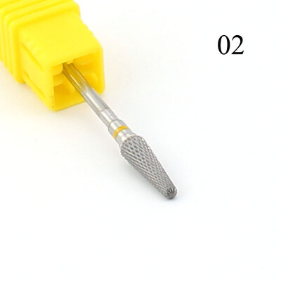 28 tipa volframa karbīda nagu urbjmašīnas frēze elektriskā manikīra mašīnai Rainbow Black Dead Skin File nagu mākslas rīks