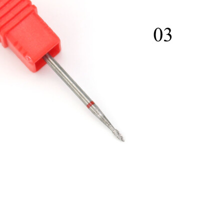 28 tipa volframa karbīda nagu urbjmašīnas frēze elektriskā manikīra mašīnai Rainbow Black Dead Skin File nagu mākslas rīks