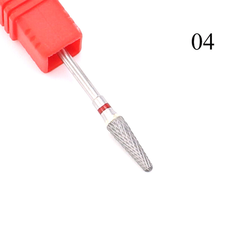 28 tipa volframa karbīda nagu urbjmašīnas frēze elektriskā manikīra mašīnai Rainbow Black Dead Skin File nagu mākslas rīks