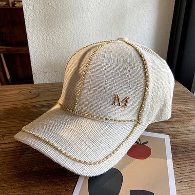 Άνοιξη και φθινόπωρο Νέο καπέλο μπέιζμπολ ιδιοσυγκρασία Ελαφριά πολυτελή γυναικεία καπέλα με κορυφαία καπέλα Street Fashion Καπέλο για εξωτερικούς χώρους ταξιδιού