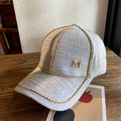 Άνοιξη και φθινόπωρο Νέο καπέλο μπέιζμπολ ιδιοσυγκρασία Ελαφριά πολυτελή γυναικεία καπέλα με κορυφαία καπέλα Street Fashion Καπέλο για εξωτερικούς χώρους ταξιδιού