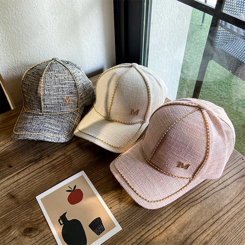 Άνοιξη και φθινόπωρο Νέο καπέλο μπέιζμπολ ιδιοσυγκρασία Ελαφριά πολυτελή γυναικεία καπέλα με κορυφαία καπέλα Street Fashion Καπέλο για εξωτερικούς χώρους ταξιδιού