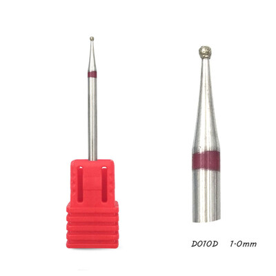 HYTOOS hengeres gyémánt körömfúró 3/32"-es forgósorja manikűrvágók körömfúró tartozékok körömmaró szerszámok