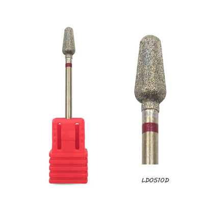 HYTOOS hengeres gyémánt körömfúró 3/32"-es forgósorja manikűrvágók körömfúró tartozékok körömmaró szerszámok