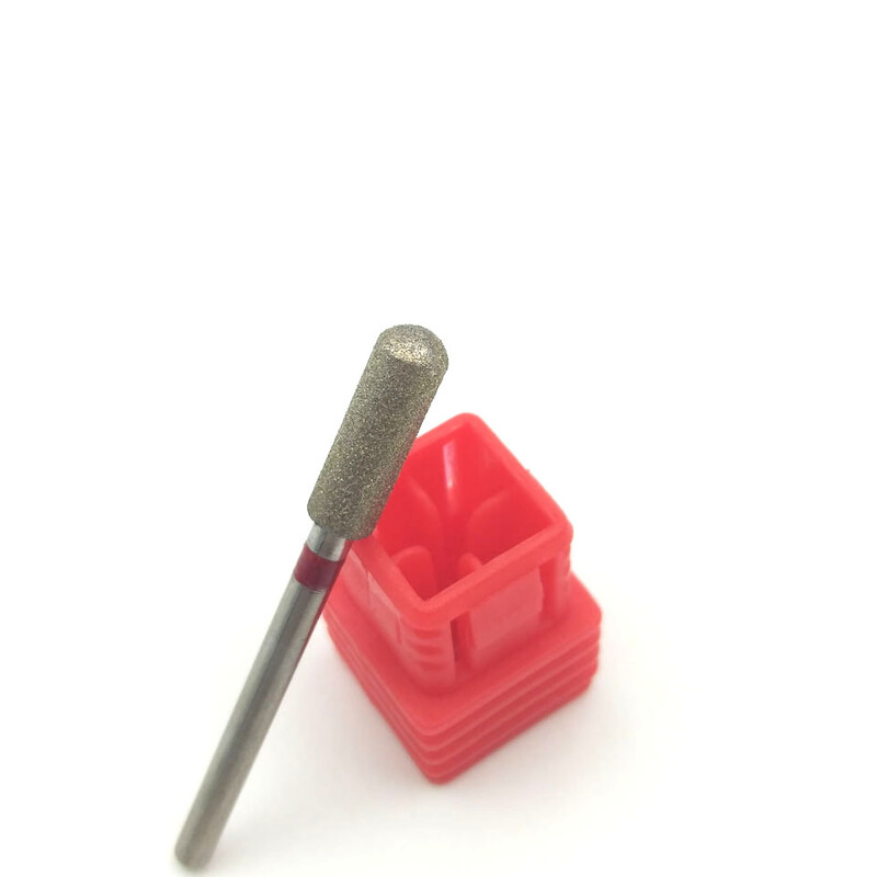 HYTOOS hengeres gyémánt körömfúró 3/32"-es forgósorja manikűrvágók körömfúró tartozékok körömmaró szerszámok