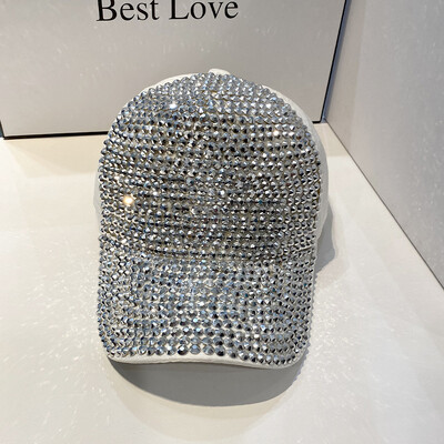 CNTANG Καλοκαιρινό γυναικείο καπέλο μπέιζμπολ Άνοιξη φθινόπωρο Καπέλα με στρας Μόδα Προσωπικότητα Street Hiphop Καπέλα για γυναικεία Snapback