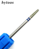HYTOOS Burghiu cu diamante pentru unghii 3/32" Freza rotativa pentru freza pentru unghii Freze pentru manichiura Accesorii pentru gaurirea unghiilor Moara de unghii-L0201D