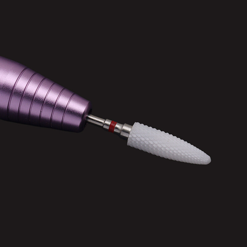Keramička svrdla za nokte Easy Nail 3/32" rotirajuća svrdla za manikuru pedikuru Dodaci za električne bušilice Alati za nokte Glodalica