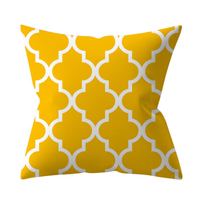 Navlaka za jastuk Nordic Jastuk Yellow Datura Decoration Sofa Thread Home