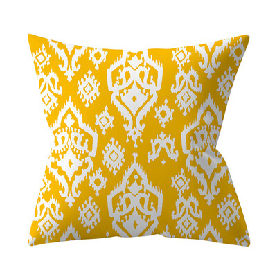 Navlaka za jastuk Nordic Jastuk Yellow Datura Decoration Sofa Thread Home