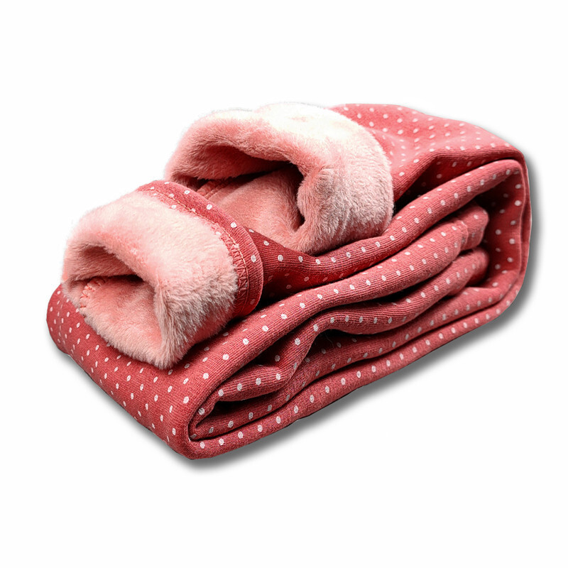 Rudens un ziemas bērnu legingi polka dots plus samta plānas elastīgas korejiešu stila bikses meitenēm vidējas un lielas bērnu integrētas samta bērnu bikses