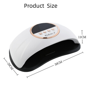 69LEDs Nail Dryer UV LED Λάμπα νυχιών για ωρίμανση όλων των Gel βερνίκι νυχιών με Motion Sensing Επαγγελματικός εξοπλισμός σαλονιού μανικιούρ