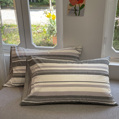 Pravokutna jastučnica 2 komada jastučnice s otisnutim jastučnicama 48x74 cm karirane jastučnice za kućni krevet Pillowsham 베개커버