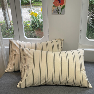 Pravokutna jastučnica 2 komada jastučnice s otisnutim jastučnicama 48x74 cm karirane jastučnice za kućni krevet Pillowsham 베개커버