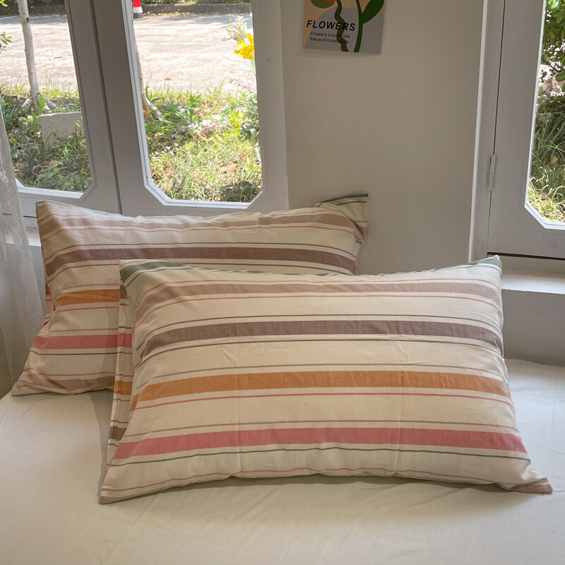 Pravokutna jastučnica 2 komada jastučnice s otisnutim jastučnicama 48x74 cm karirane jastučnice za kućni krevet Pillowsham 베개커버