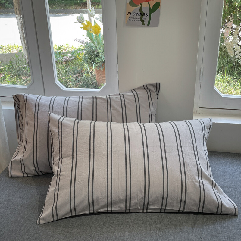 Pravokutna jastučnica 2 komada jastučnice s otisnutim jastučnicama 48x74 cm karirane jastučnice za kućni krevet Pillowsham 베개커버