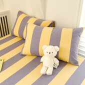 2 τμχ Μαξιλαροθήκη 100% βαμβακερό κάλυμμα μαξιλαριού σε στυλ ριγέ Μαξιλαροθήκη 48x74cm Μαξιλαροθήκη Home Κρεβάτι Μαλακό Μαξιλαροθήκη fundas de almohada