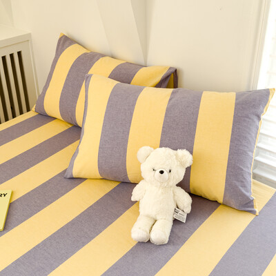 2 τμχ Μαξιλαροθήκη 100% βαμβακερό κάλυμμα μαξιλαριού σε στυλ ριγέ Μαξιλαροθήκη 48x74cm Μαξιλαροθήκη Home Κρεβάτι Μαλακό Μαξιλαροθήκη fundas de almohada