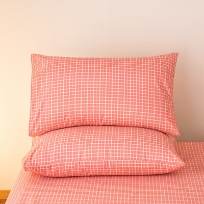 Jastučnica kariranog stila 100% pamuk Jastučnica 48x74cm Jastučnice funda almohada 2kom Pravokutna jastučnica Mekana jastučnica