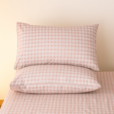 Jastučnica kariranog stila 100% pamuk Jastučnica 48x74cm Jastučnice funda almohada 2kom Pravokutna jastučnica Mekana jastučnica