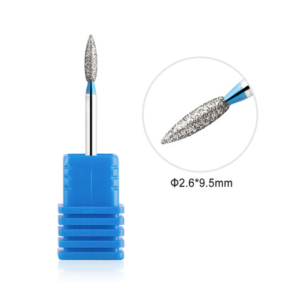 BNG Burghie diamantate pentru unghii Freze pentru manichiură Freză rusească pentru cuticule Pedichiură Manichiură Burghiu Accesorii pentru unghii