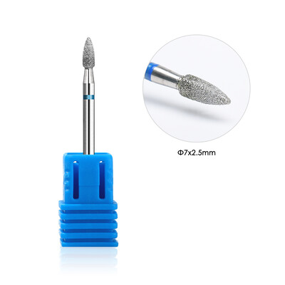 BNG Burghie diamantate pentru unghii Freze pentru manichiură Freză rusească pentru cuticule Pedichiură Manichiură Burghiu Accesorii pentru unghii