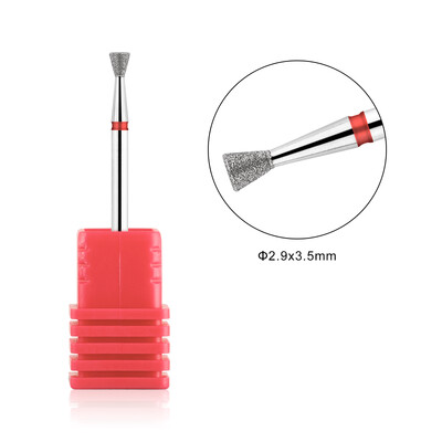 BNG Burghie diamantate pentru unghii Freze pentru manichiură Freză rusească pentru cuticule Pedichiură Manichiură Burghiu Accesorii pentru unghii