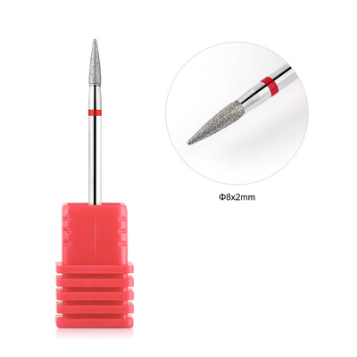 BNG Burghie diamantate pentru unghii Freze pentru manichiură Freză rusească pentru cuticule Pedichiură Manichiură Burghiu Accesorii pentru unghii