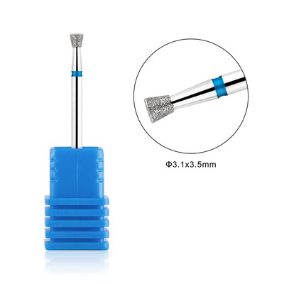 BNG Burghie diamantate pentru unghii Freze pentru manichiură Freză rusească pentru cuticule Pedichiură Manichiură Burghiu Accesorii pentru unghii