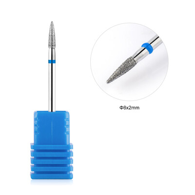 BNG Burghie diamantate pentru unghii Freze pentru manichiură Freză rusească pentru cuticule Pedichiură Manichiură Burghiu Accesorii pentru unghii