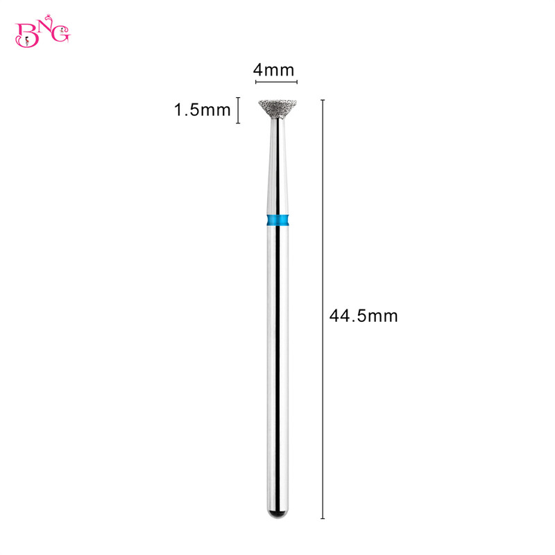 Τρυπάνια νυχιών Αντεστραμμένοι κώνοι λίμες νυχιών Ηλεκτρική μηχανή για μανικιούρ Rotate Burr Gel Polishing Tool Cutters Αξεσουάρ μανικιούρ