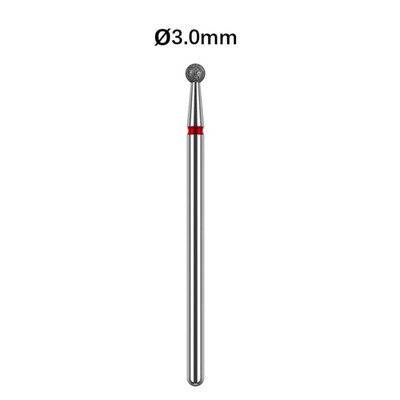 Τρυπάνια νυχιών καθαρισμού επιδερμίδας 3/32" Επαγγελματικές μύτες ηλεκτρονικής κεφαλής με διαμαντένια μπάλα για ακρυλικά εργαλεία νυχιών μανικιούρ πεντικιούρ