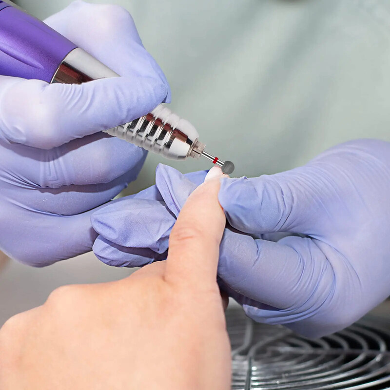 Τρυπάνια νυχιών καθαρισμού επιδερμίδας 3/32" Επαγγελματικές μύτες ηλεκτρονικής κεφαλής με διαμαντένια μπάλα για ακρυλικά εργαλεία νυχιών μανικιούρ πεντικιούρ