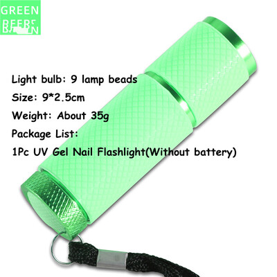 1 τεμ. Επαγγελματική MINI Φορητή λάμπα στεγνωτηρίου νυχιών USB Quick Dry, 3-χρωμη μπαταρία μακράς διαρκείας UV LED DIY Φωτιστικό μανικιούρ στυλ στυλό