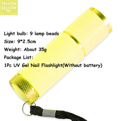 1 τεμ. Επαγγελματική MINI Φορητή λάμπα στεγνωτηρίου νυχιών USB Quick Dry, 3-χρωμη μπαταρία μακράς διαρκείας UV LED DIY Φωτιστικό μανικιούρ στυλ στυλό