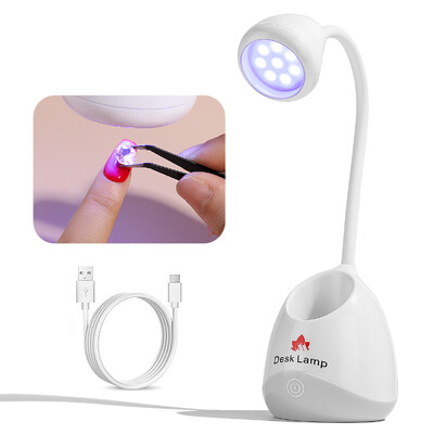 2024 Punjivo 36W UV svjetlo za nokte s 8 KOM LED svjetiljkom za gel nokte Prijenosno sušilo za nokte za sušenje gel laka USB za dom DIY