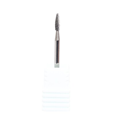 Μ Carbide Nail Drill Bits 3/32" Cuticle Clean Burr Nail Bit Περιστροφικοί κόφτες μανικιούρ Ηλεκτρικά τρυπάνια καρφιά αξεσουάρv