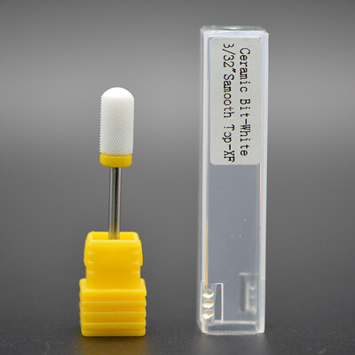 MAOHANG Burghie din ceramică pentru unghii din carbură de freza pentru burghiu electric accesoriu pentru mașină de manichiură îndepărtarea cuticulei de lac de gel