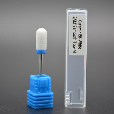 MAOHANG Burghie din ceramică pentru unghii din carbură de freza pentru burghiu electric accesoriu pentru mașină de manichiură îndepărtarea cuticulei de lac de gel