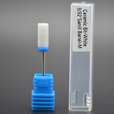 MAOHANG Burghie din ceramică pentru unghii din carbură de freza pentru burghiu electric accesoriu pentru mașină de manichiură îndepărtarea cuticulei de lac de gel