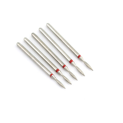 5 τμχ/Σετ Διαμαντένιο Τρυπάνι Νυχιών Φρέζες για Μανικιούρ Περιστροφικά Τρυπάνια από κεραμική Πέτρα σιλικόνης Τρυπάνια Εργαλεία Πεντικιούρ